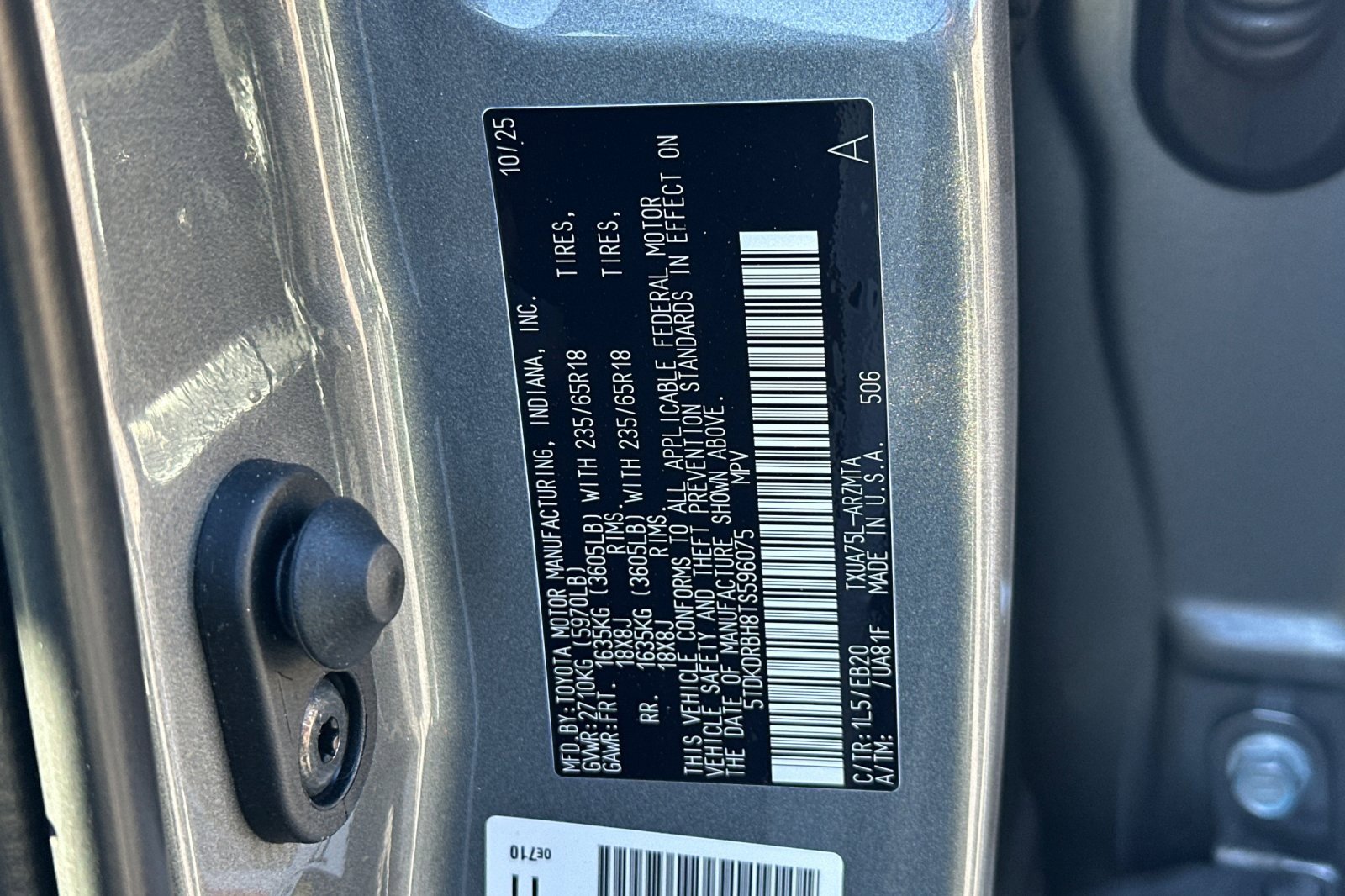 New 2026 Toyota Highlander XLE image 35