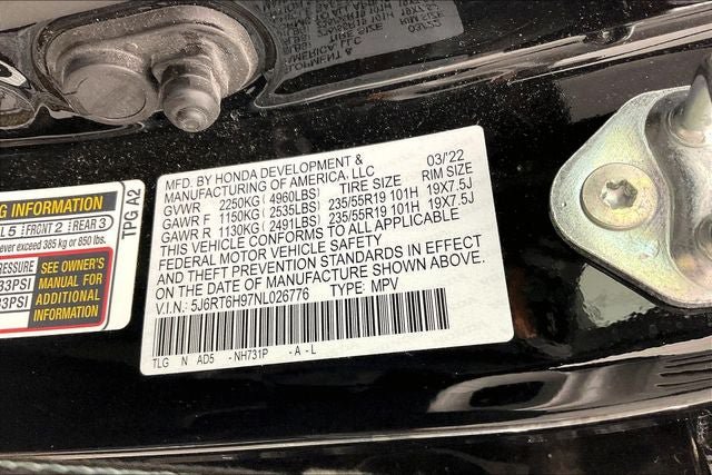 Certified 2022 Honda CR-V Touring image 33