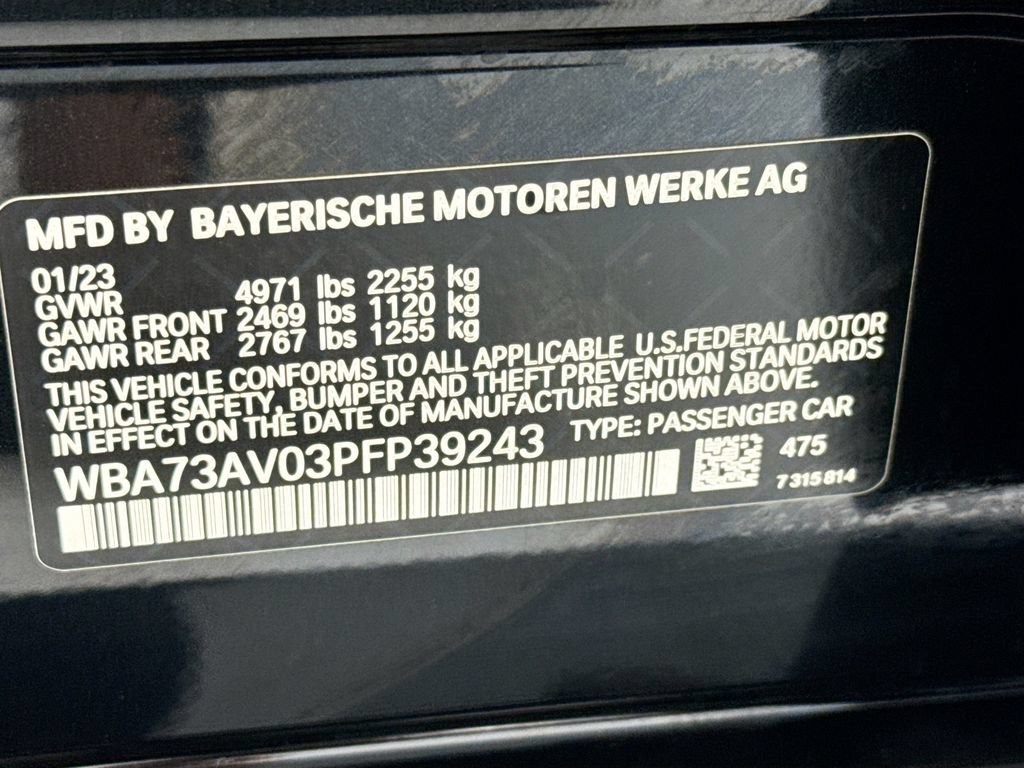 Used 2023 BMW 430i Gran Coupe xDrive w/ M Sport Package AWD/4WD image 34