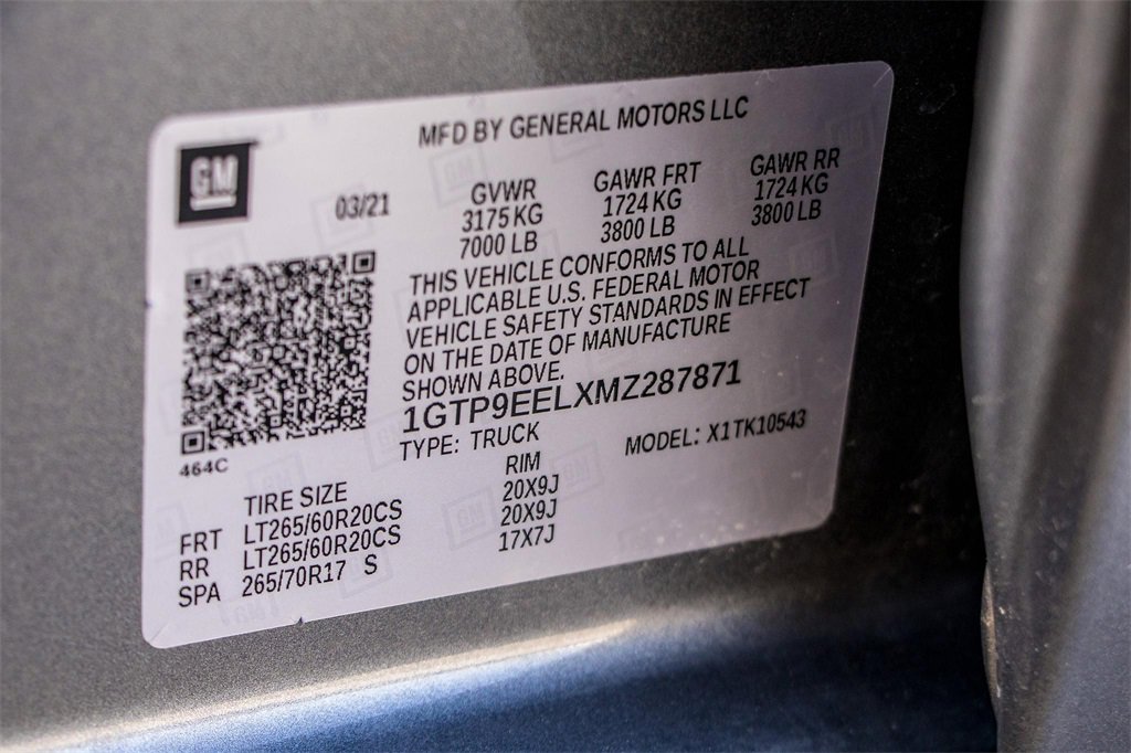 Used 2021 GMC Sierra 1500 AT4 w/ AT4 Value Package image 36