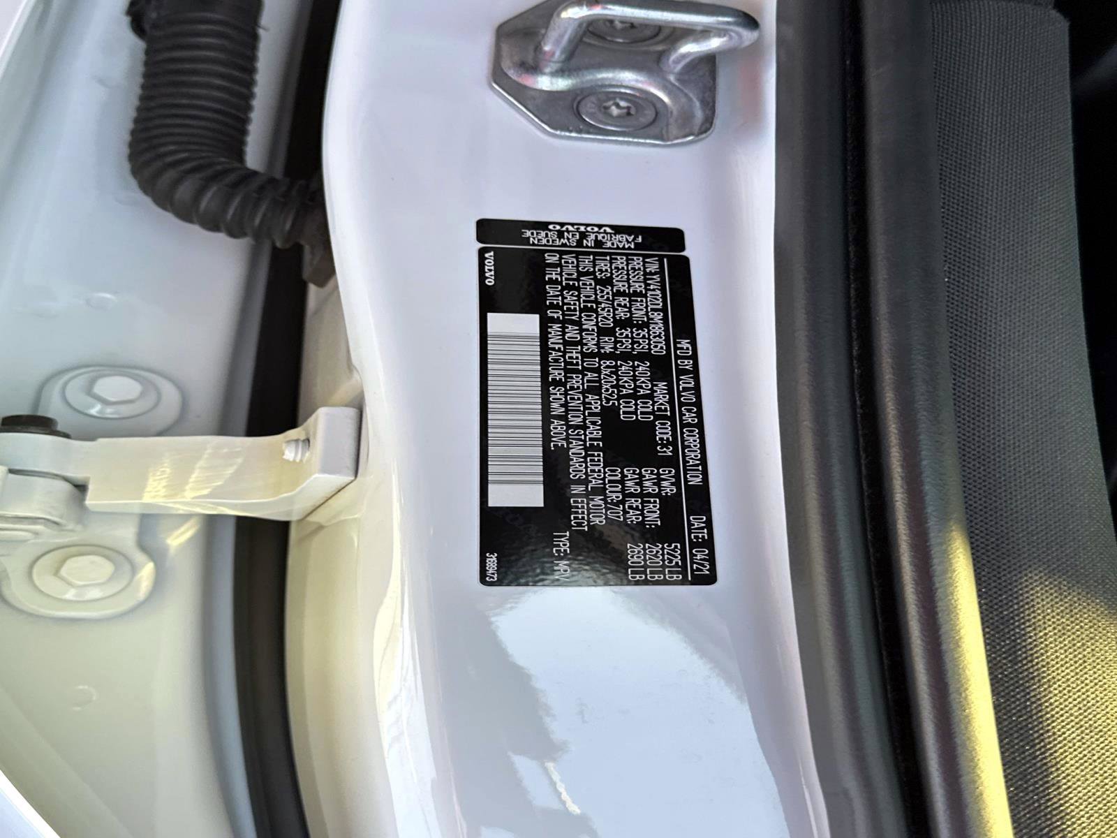 Used 2021 Volvo XC60 T5 Inscription w/ Protection Package Premier image 34