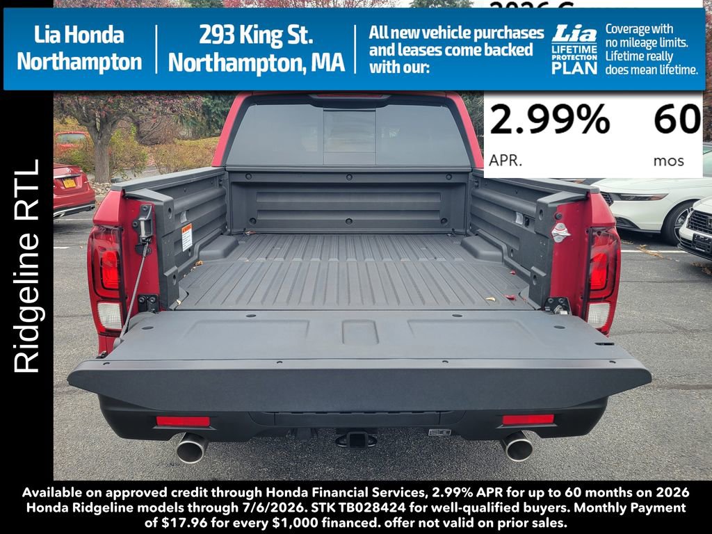 New 2026 Honda Ridgeline RTL image 6