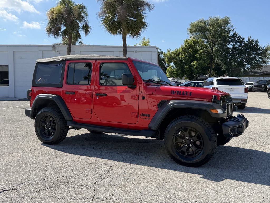 Used 2022 Jeep Wrangler Unlimited Sport AWD/4WD image 2