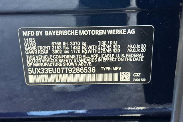 New 2026 BMW X5 M60i AWD/4WD image 28