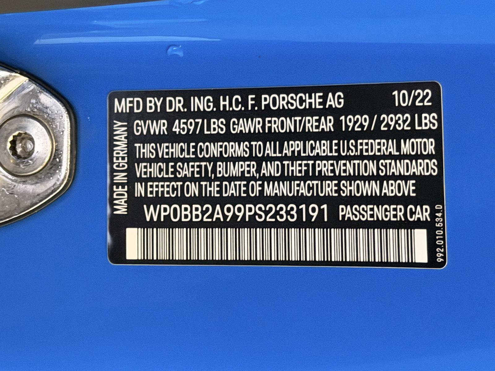 Certified 2023 Porsche 911 Targa 4 GTS image 26