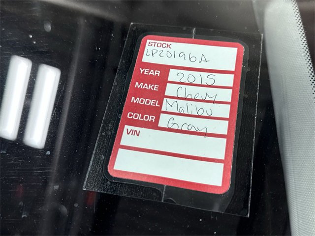 Certified 2015 Chevrolet Malibu LT w/ Power Convenience Package image 27