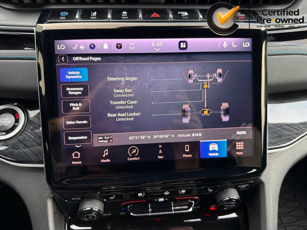 Certified 2022 Jeep Grand Cherokee Trailhawk w/ Advanced Protech Group II AWD/4WD image 95