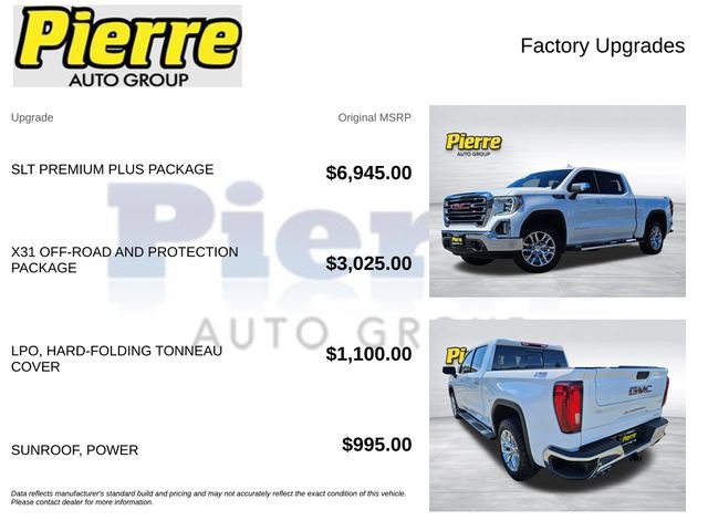Used 2022 GMC Sierra 1500 SLT w/ SLT Premium Plus Package AWD/4WD image 14