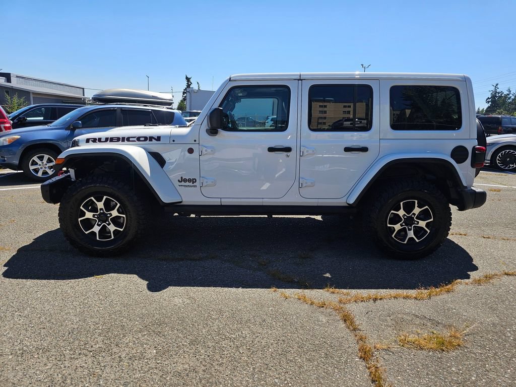 Used 2020 Jeep Wrangler Unlimited Rubicon w/ Steel Bumper Group AWD/4WD image 5