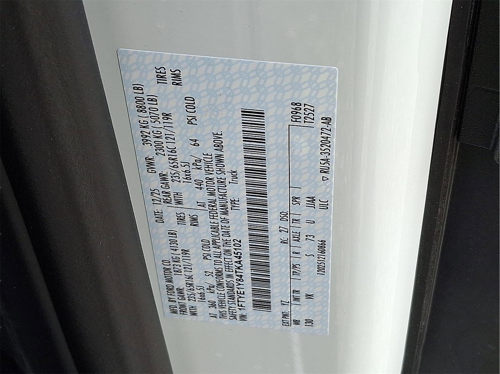 New 2026 Ford Transit 150 Low Roof image 15