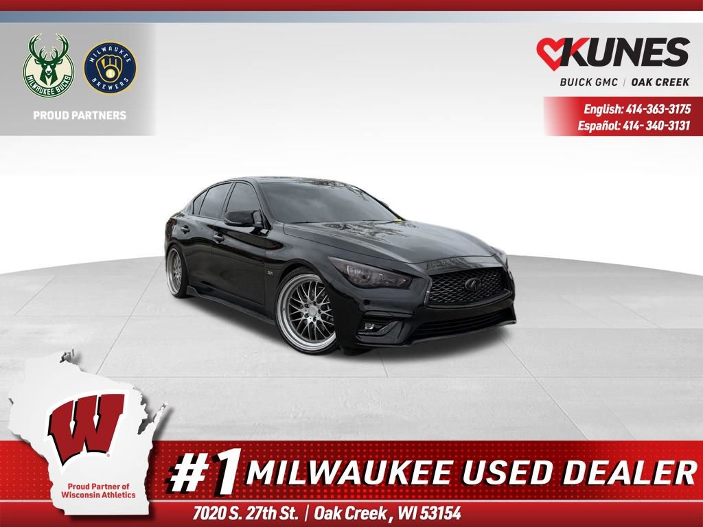 Used 2018 INFINITI Q50 Luxe w/ Essential Package (3.0T Luxe) AWD/4WD image 1