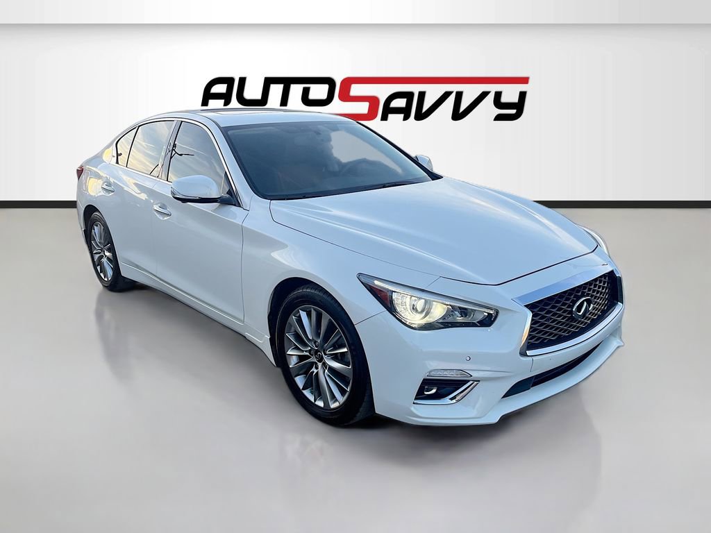 Used 2023 INFINITI Q50 Luxe w/ Cargo Package image 1