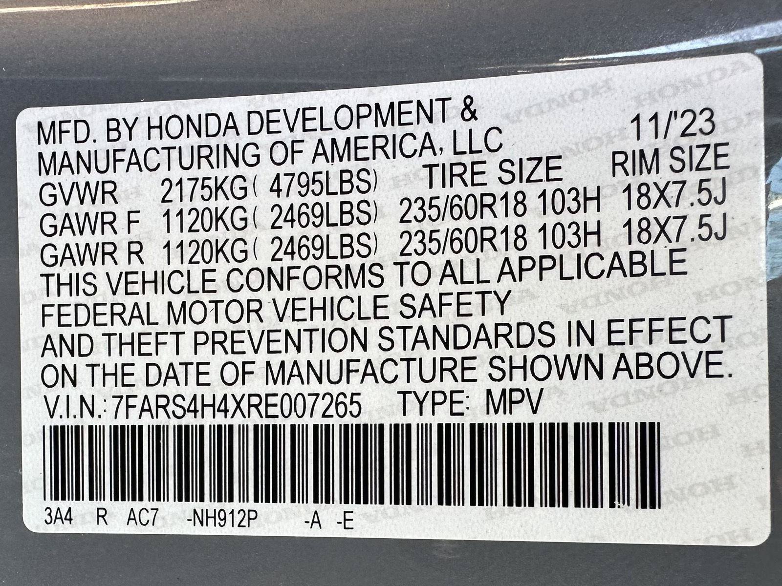 Certified 2024 Honda CR-V EX image 40