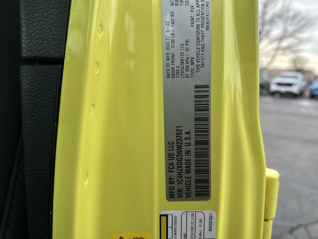 Used 2022 Jeep Wrangler Unlimited Sport w/ Xtreme Recon 35" Tire Package image 34