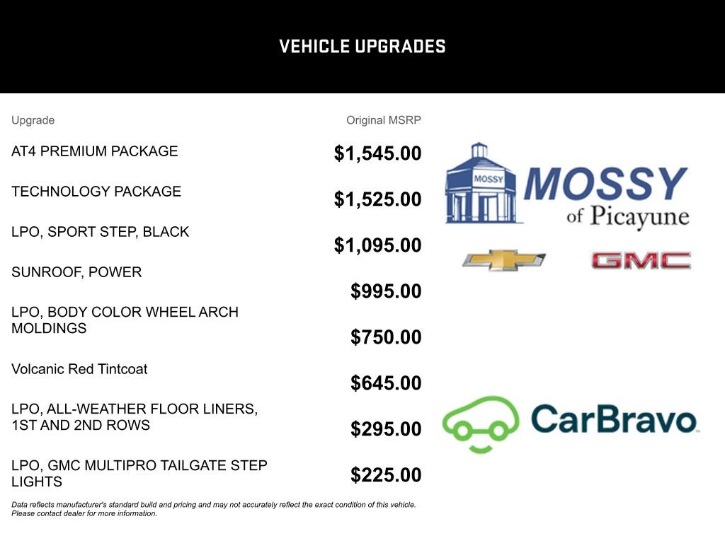 Certified 2025 GMC Sierra 1500 AT4 w/ AT4 Premium Package AWD/4WD image 9