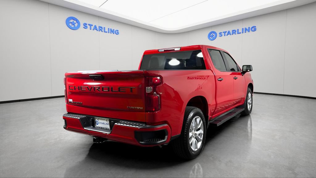 Certified 2025 Chevrolet Silverado 1500 Custom RWD image 8