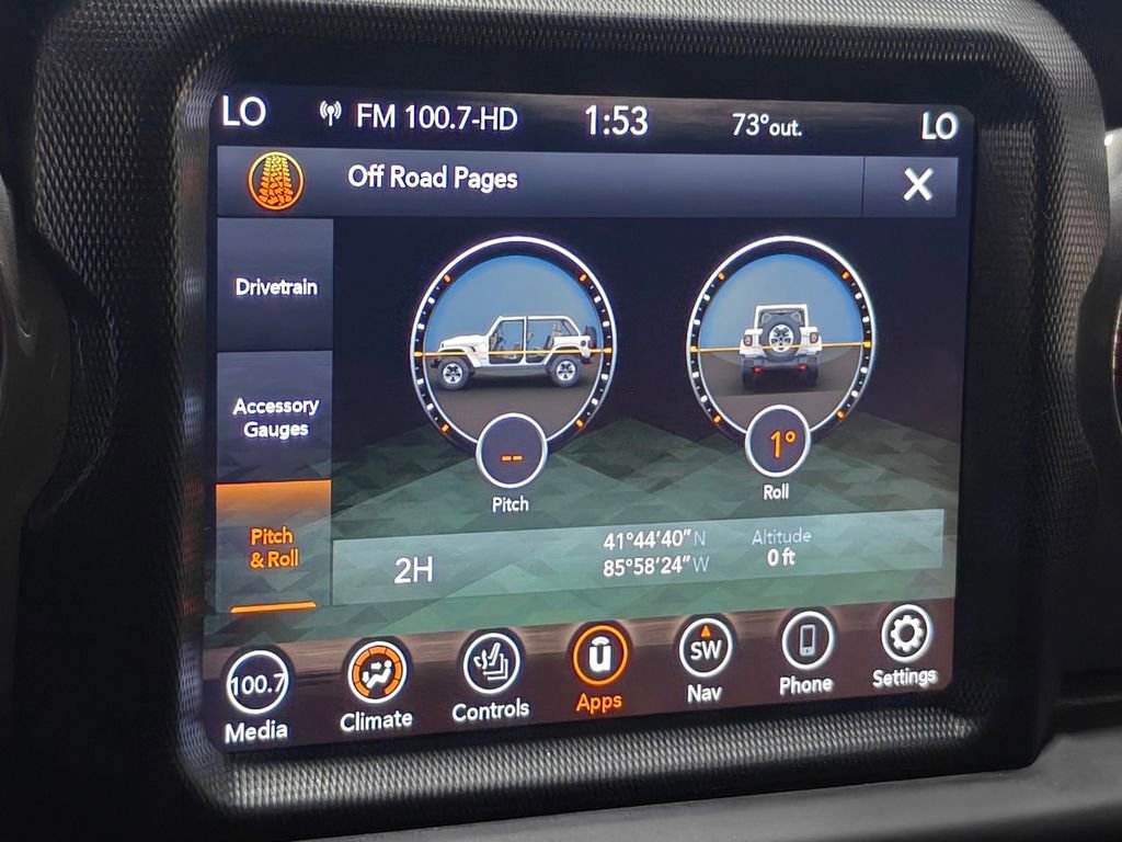 Used 2021 Jeep Wrangler Unlimited Sahara w/ Uconnect 4C Nav & Sound Group image 43