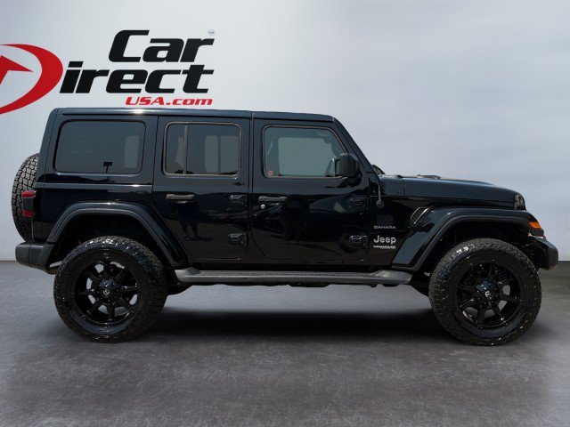 Used 2018 Jeep Wrangler Unlimited Sahara w/ Uconnect 4C Nav & Sound Group AWD/4WD image 3
