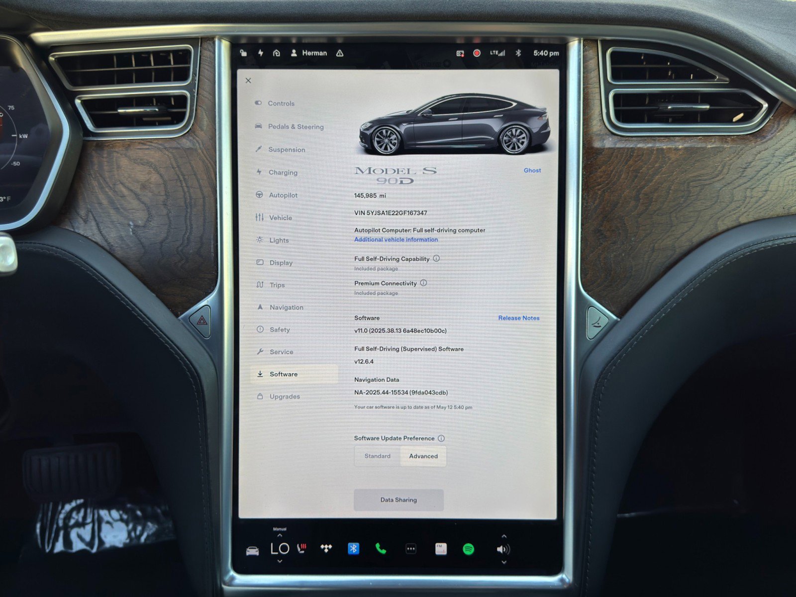 Used 2016 Tesla Model S 90D AWD/4WD image 29