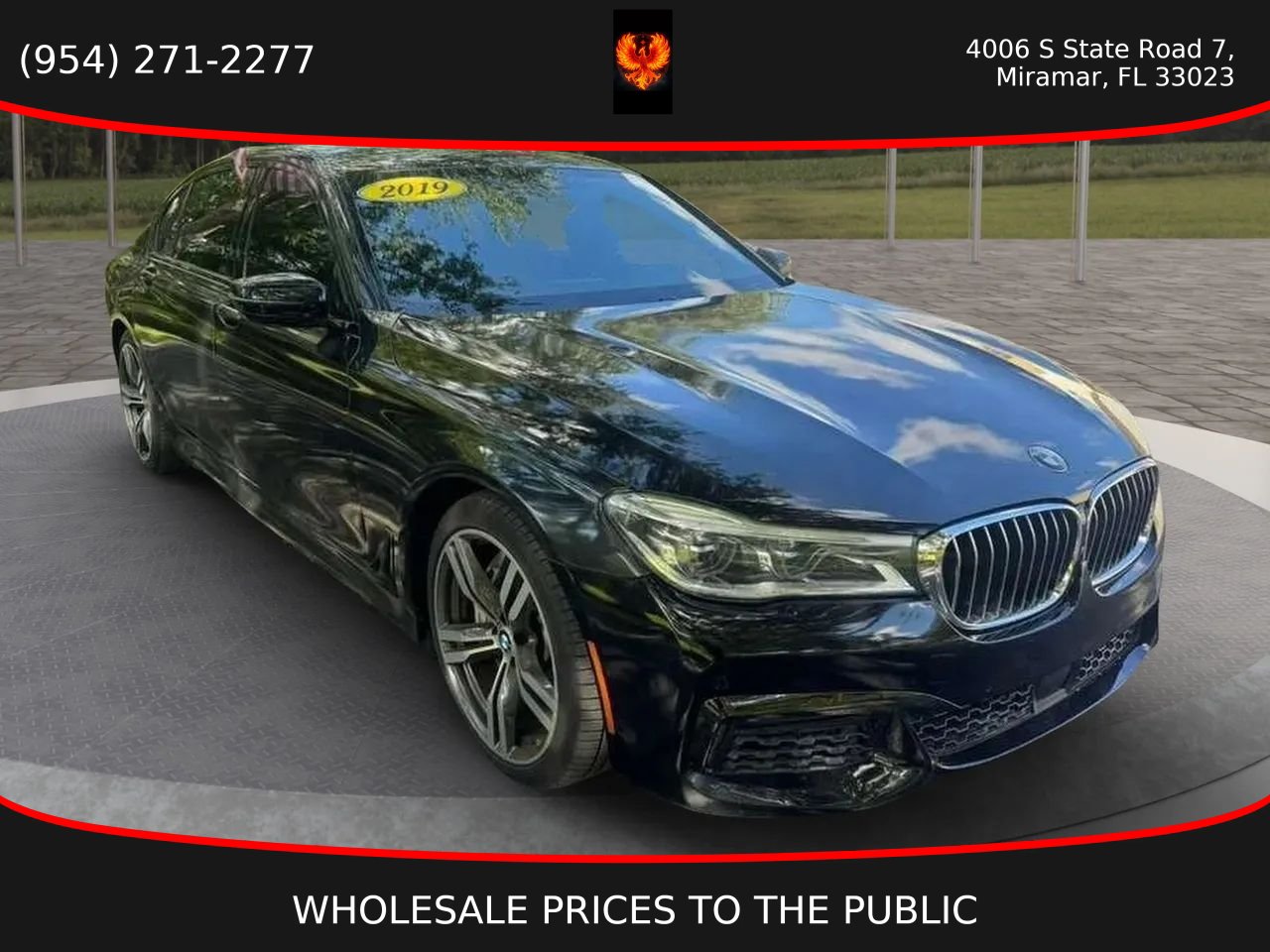 Used 2019 BMW 750i xDrive w/ Executive Package AWD/4WD image 3