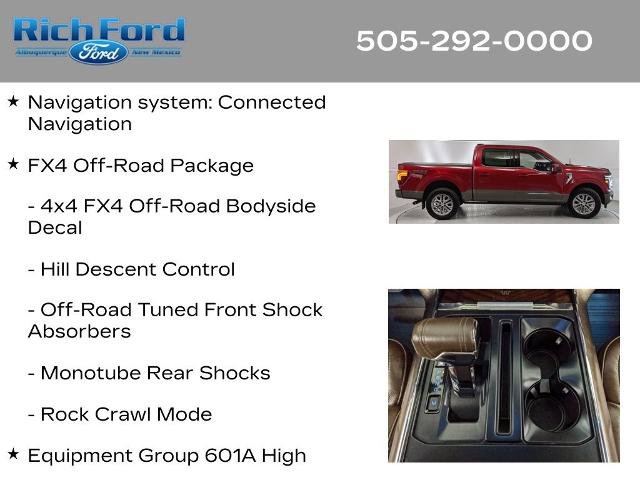 Certified 2025 Ford F150 King Ranch w/ FX4 Off-Road Package AWD/4WD image 11