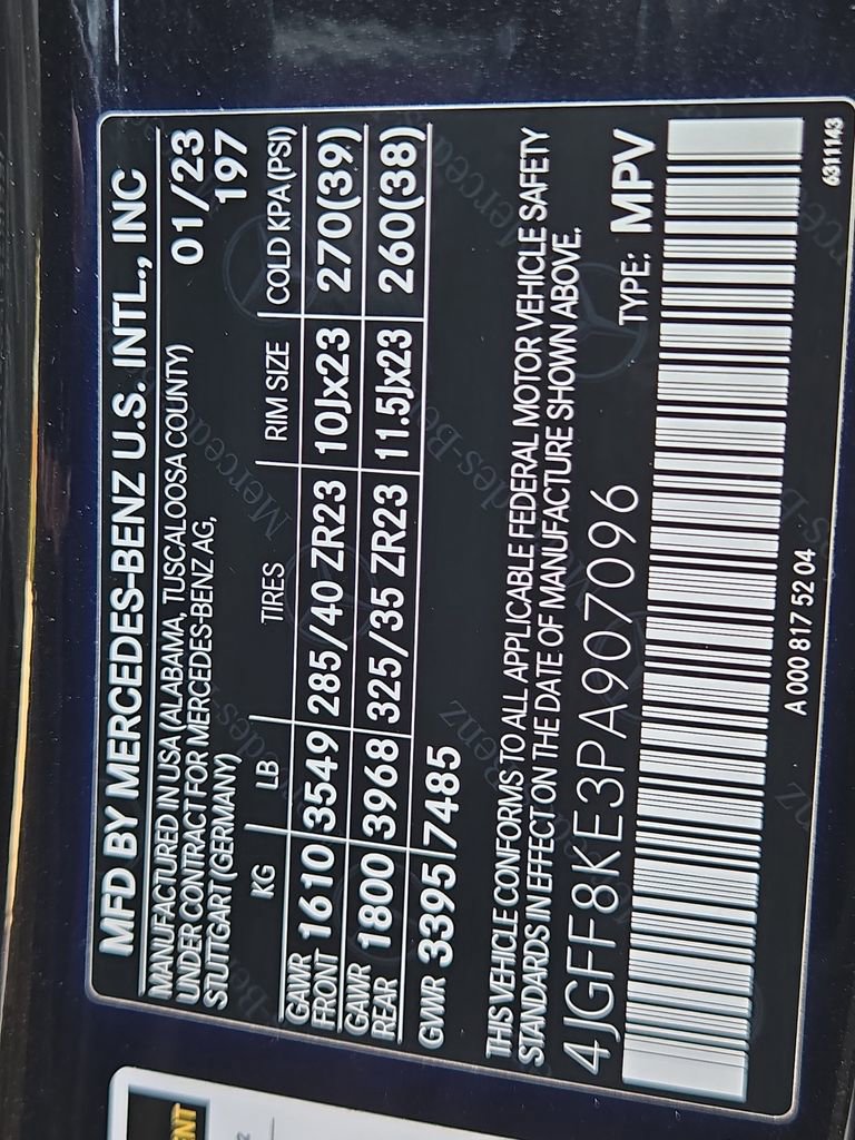 Used 2023 Mercedes-Benz GLS 63 AMG 4MATIC image 34