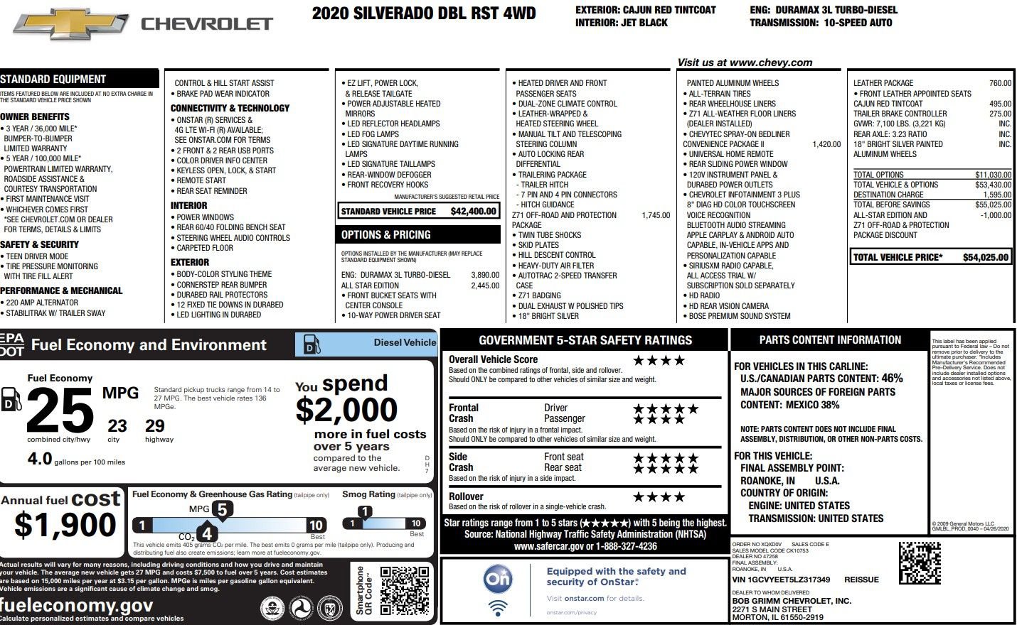 Used 2020 Chevrolet Silverado 1500 RST image 38