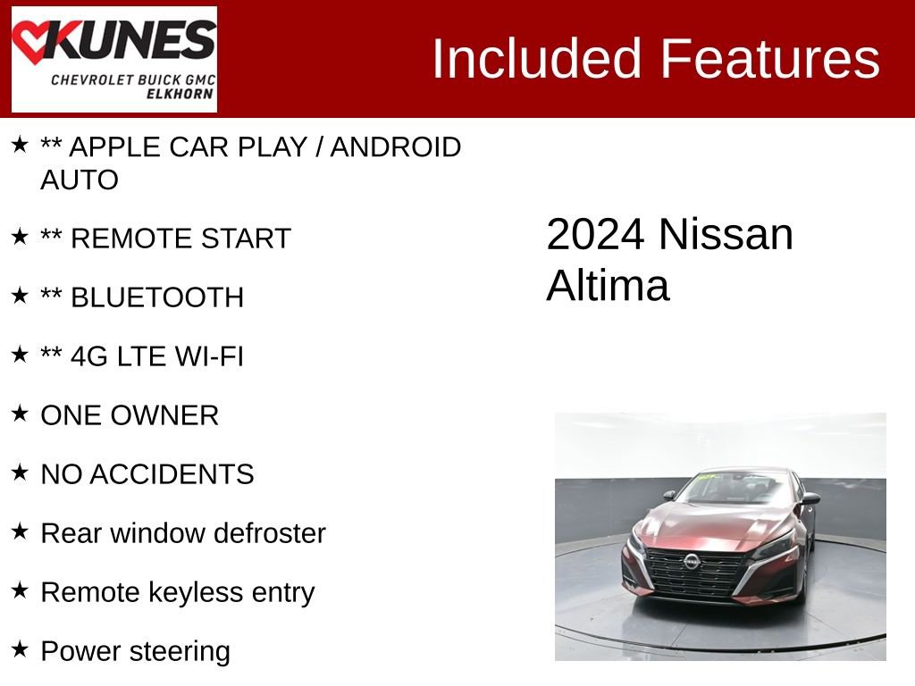 Used 2024 Nissan Altima 2.5 SV image 2