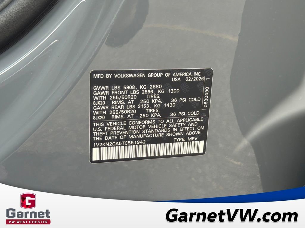 New 2026 Volkswagen Atlas SE AWD/4WD image 21