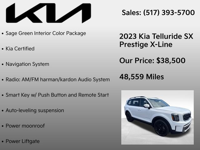 Used 2023 Kia Telluride SX Prestige X-Line AWD/4WD image 7