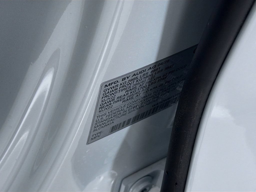 New 2026 Audi SQ8 Prestige AWD/4WD image 34