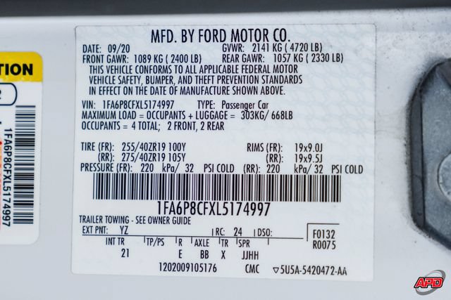 Used 2020 Ford Mustang GT w/ GT Performance Package RWD image 77