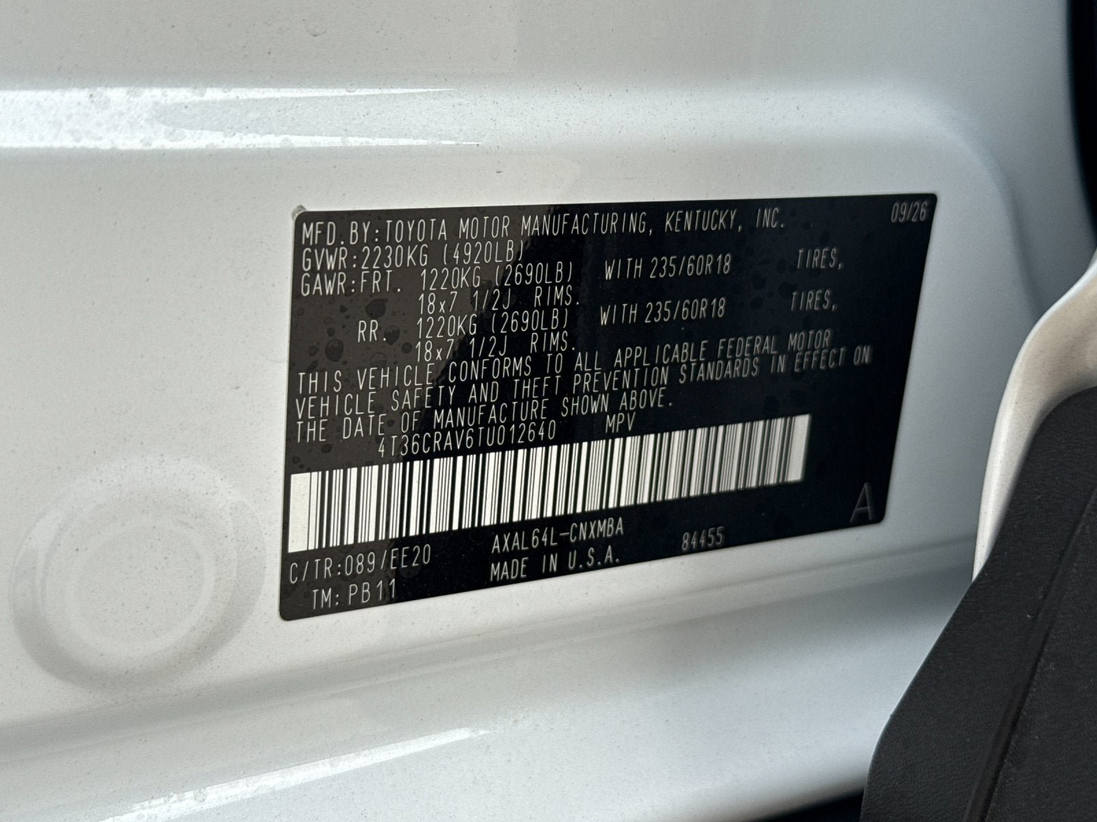 New 2026 Toyota RAV4 XLE Premium AWD/4WD image 33