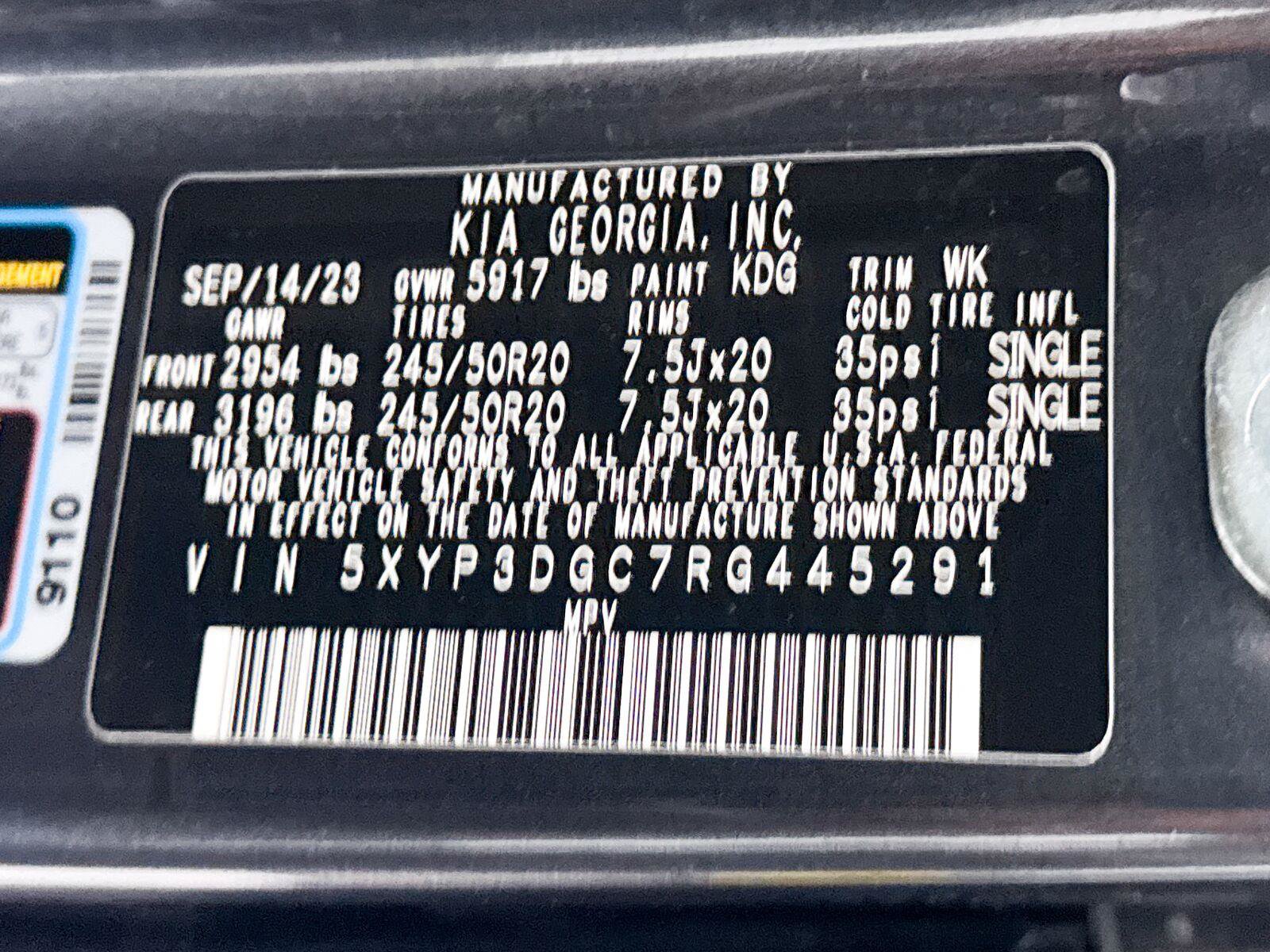 Used 2024 Kia Telluride EX w/ EX Captain's Chair Package AWD/4WD image 42