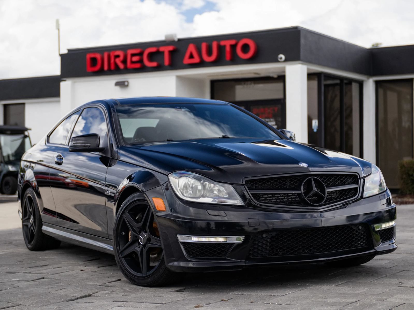 Used 2012 Mercedes-Benz C 63 AMG Coupe w/ Comand Single Disc Pkg image 1