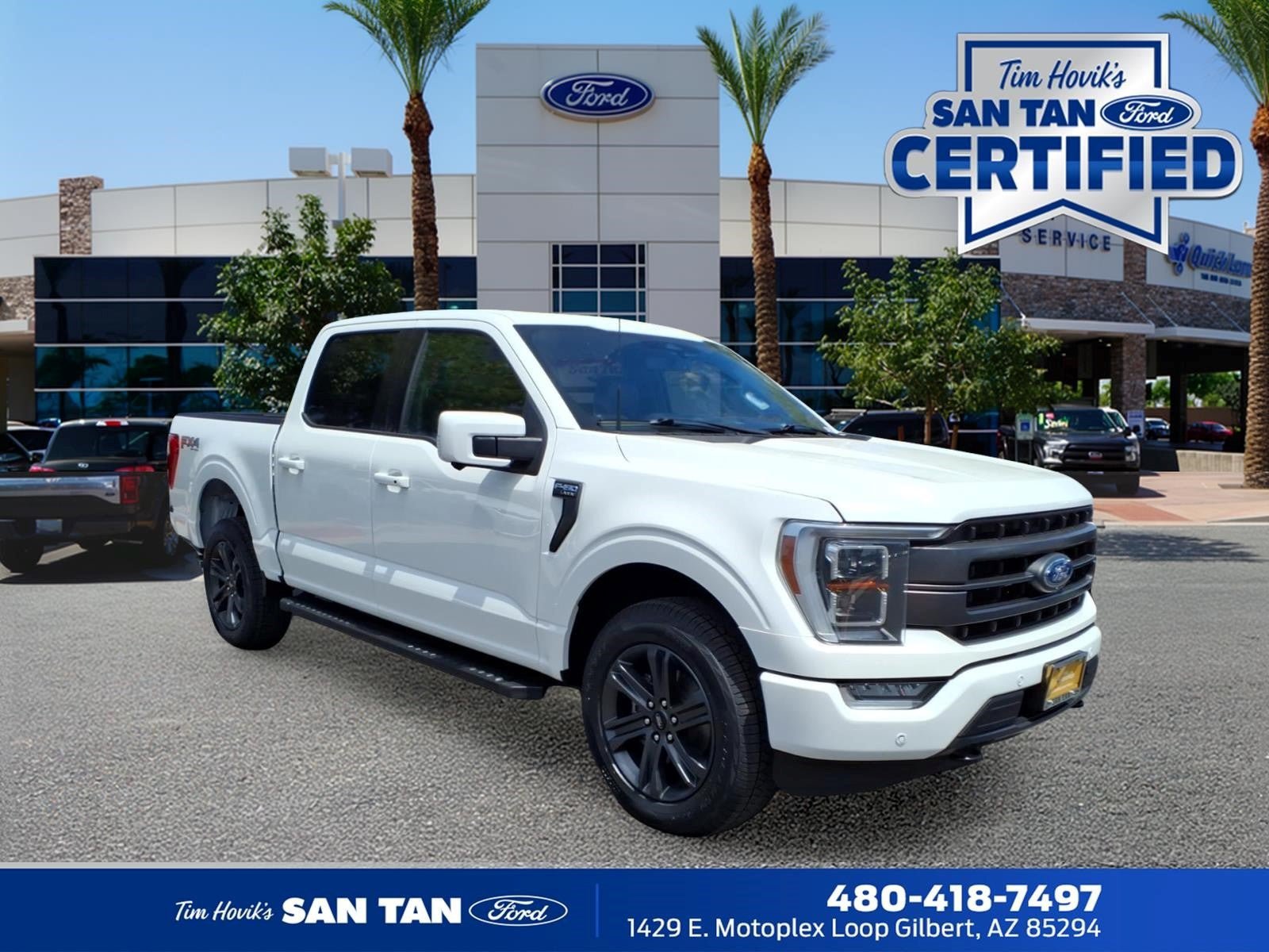 Certified 2023 Ford F150 Lariat w/ Equipment Group 502A High AWD/4WD image 1