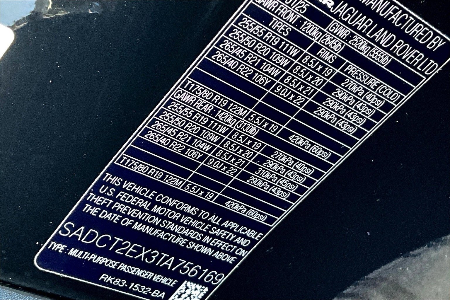 New 2026 Jaguar F-PACE R-Dynamic S image 13