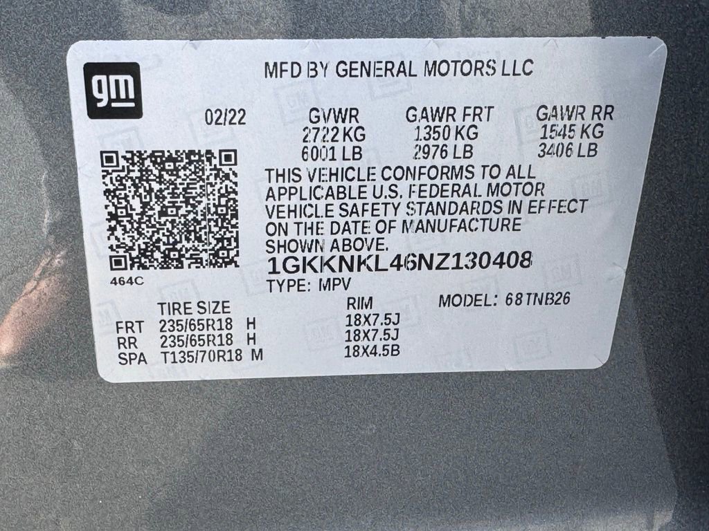 Used 2022 GMC Acadia SLE FWD image 43