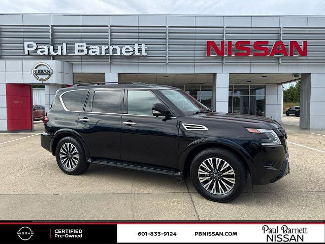 Certified 2024 Nissan Armada SL w/ Midnight Edition Package RWD image 4