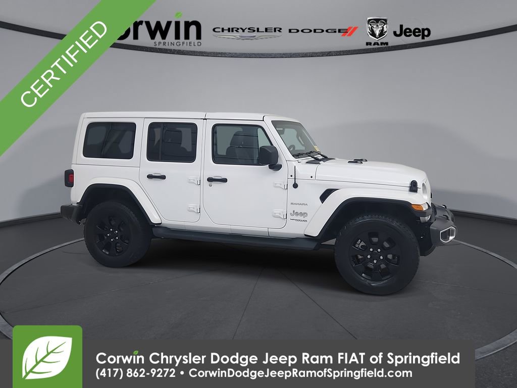 Certified 2022 Jeep Wrangler Unlimited Sahara image 1