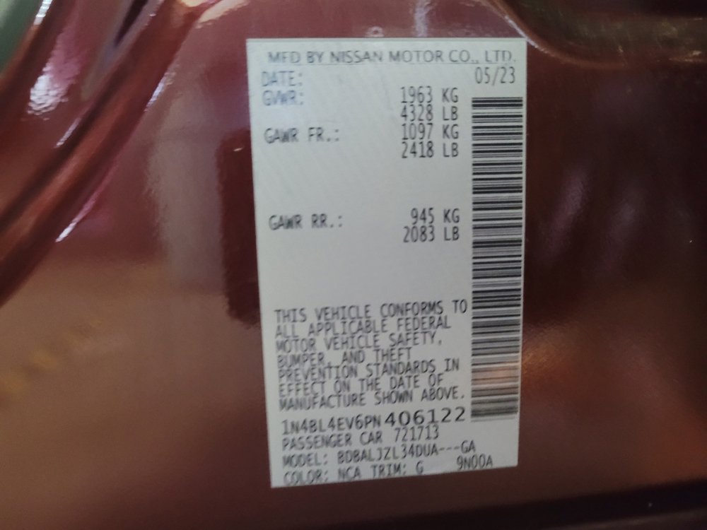 Used 2023 Nissan Altima 2.5 SL FWD image 33