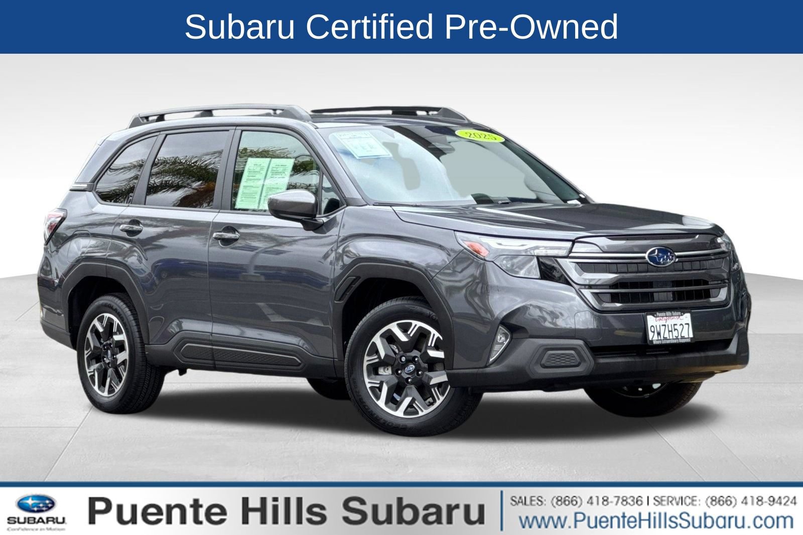Certified 2025 Subaru Forester Premium