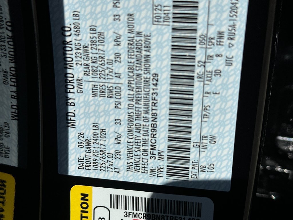 New 2026 Ford Bronco Sport Big Bend w/ Convenience Package AWD/4WD image 29
