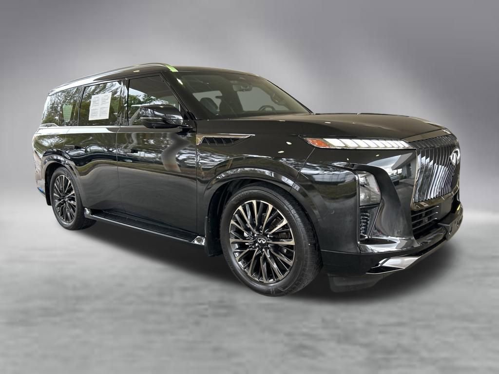 Used 2025 INFINITI QX80 Autograph w/ Premium Cargo Package AWD/4WD video 2