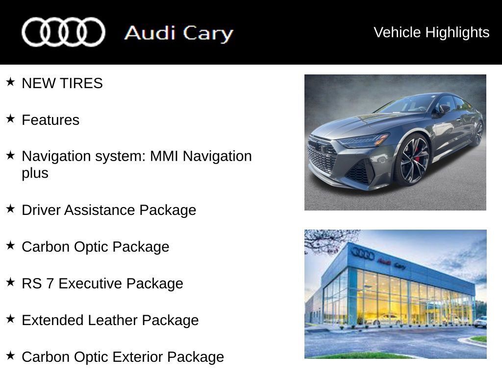 Certified 2021 Audi RS 7 Sportback AWD/4WD image 3
