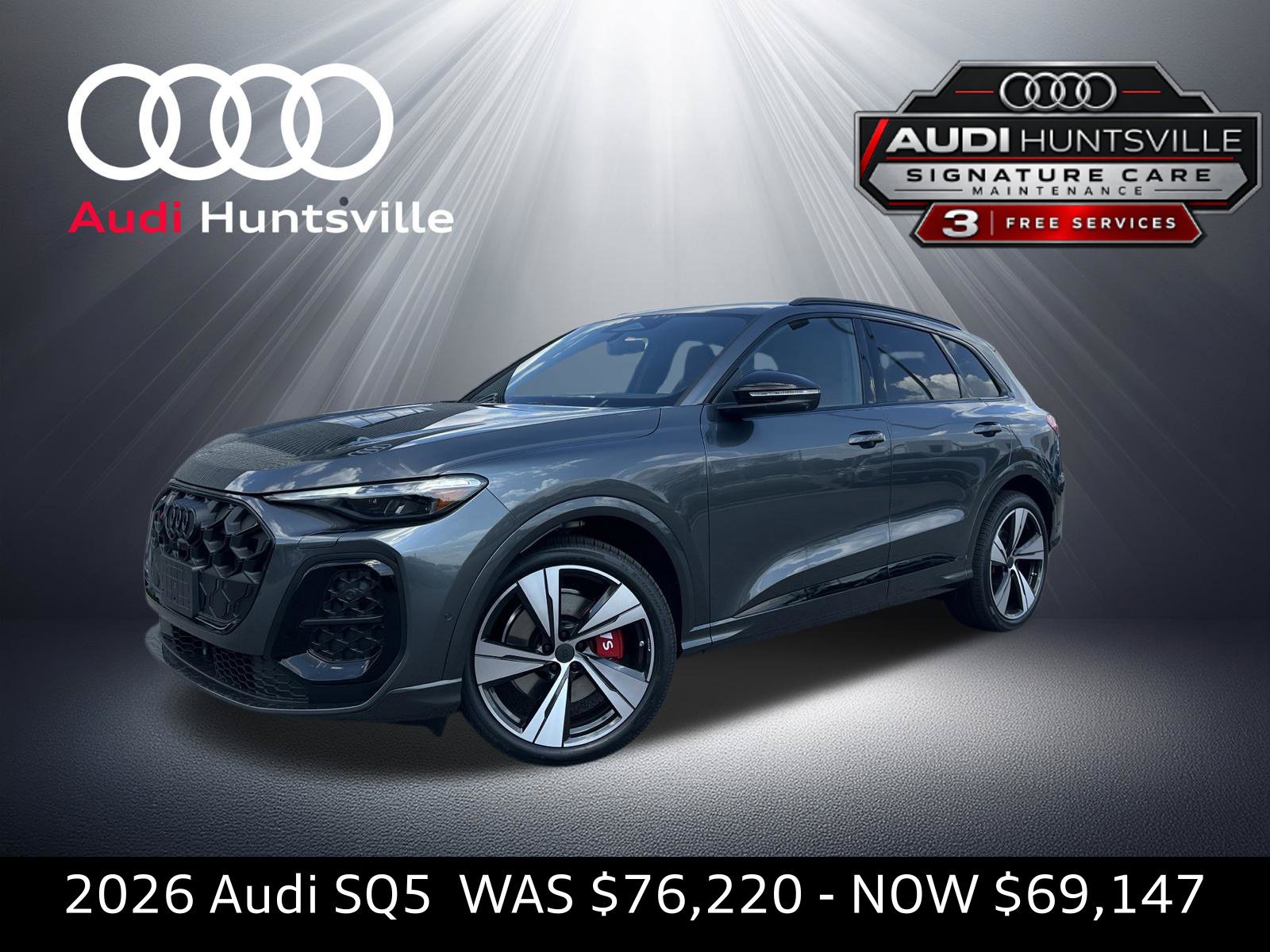New 2026 Audi SQ5 Prestige