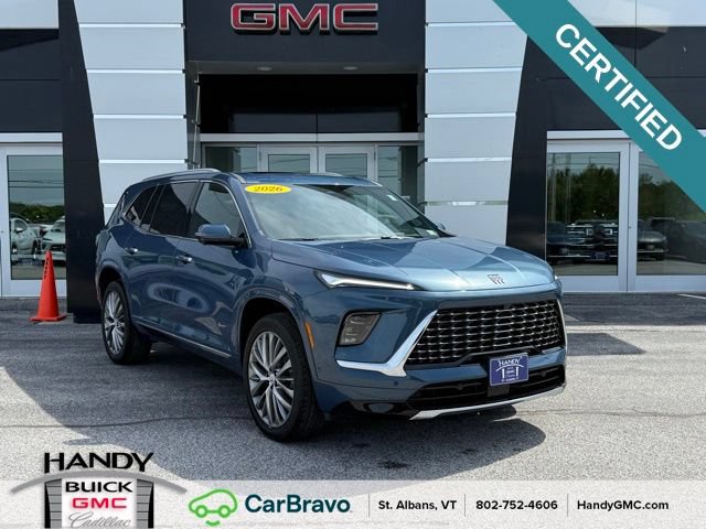 Certified 2026 Buick Enclave Avenir w/ Super Cruise Package