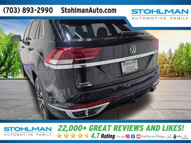Used 2021 Volkswagen Atlas Cross Sport SEL R-Line AWD/4WD image 6