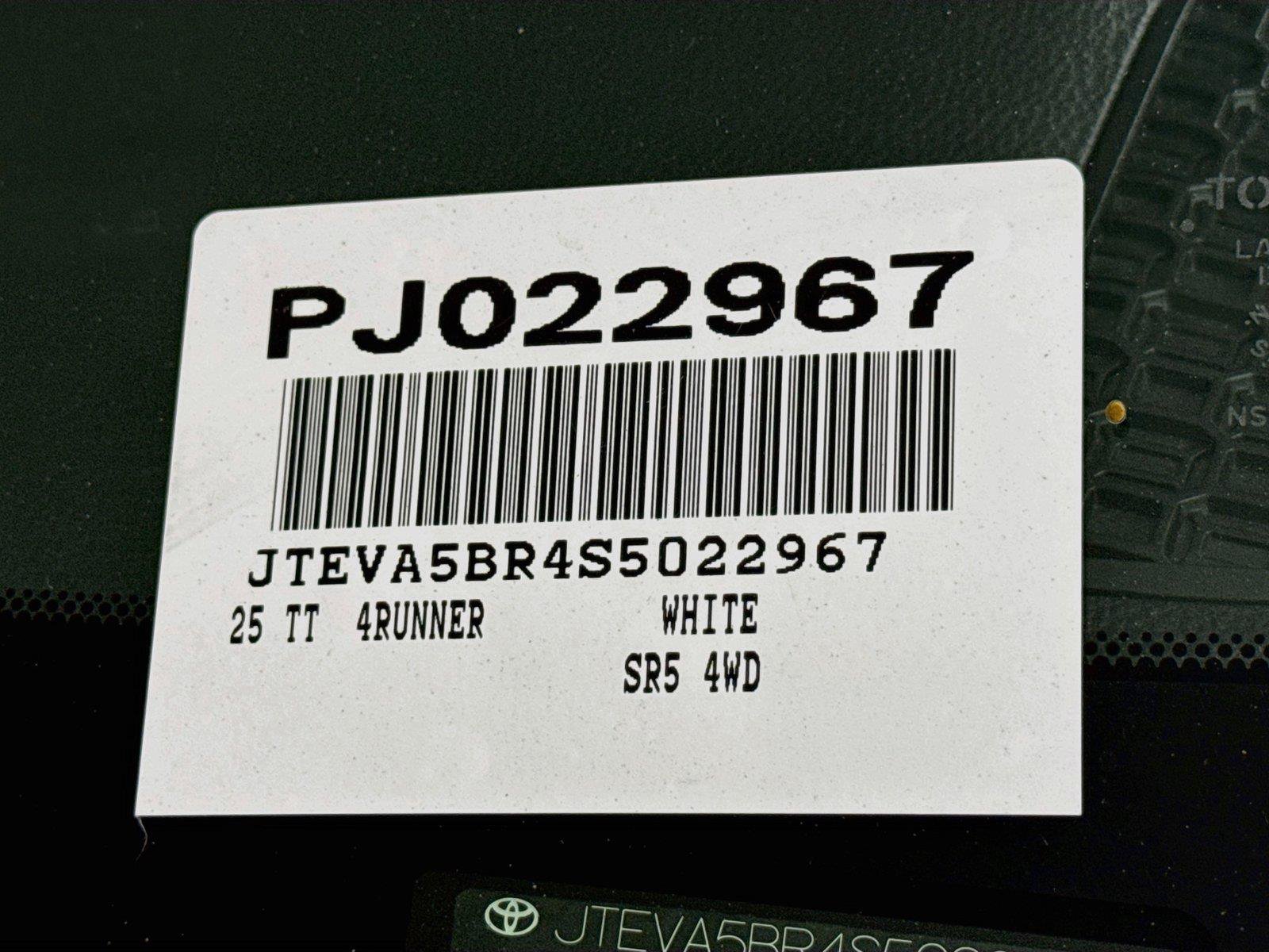 Certified 2025 Toyota 4Runner SR5 AWD/4WD image 42