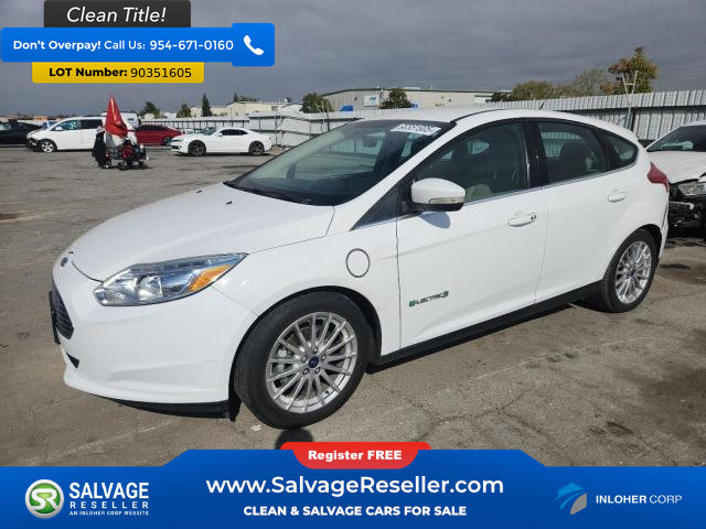 Used 2015 Ford Focus Electric Hatchback